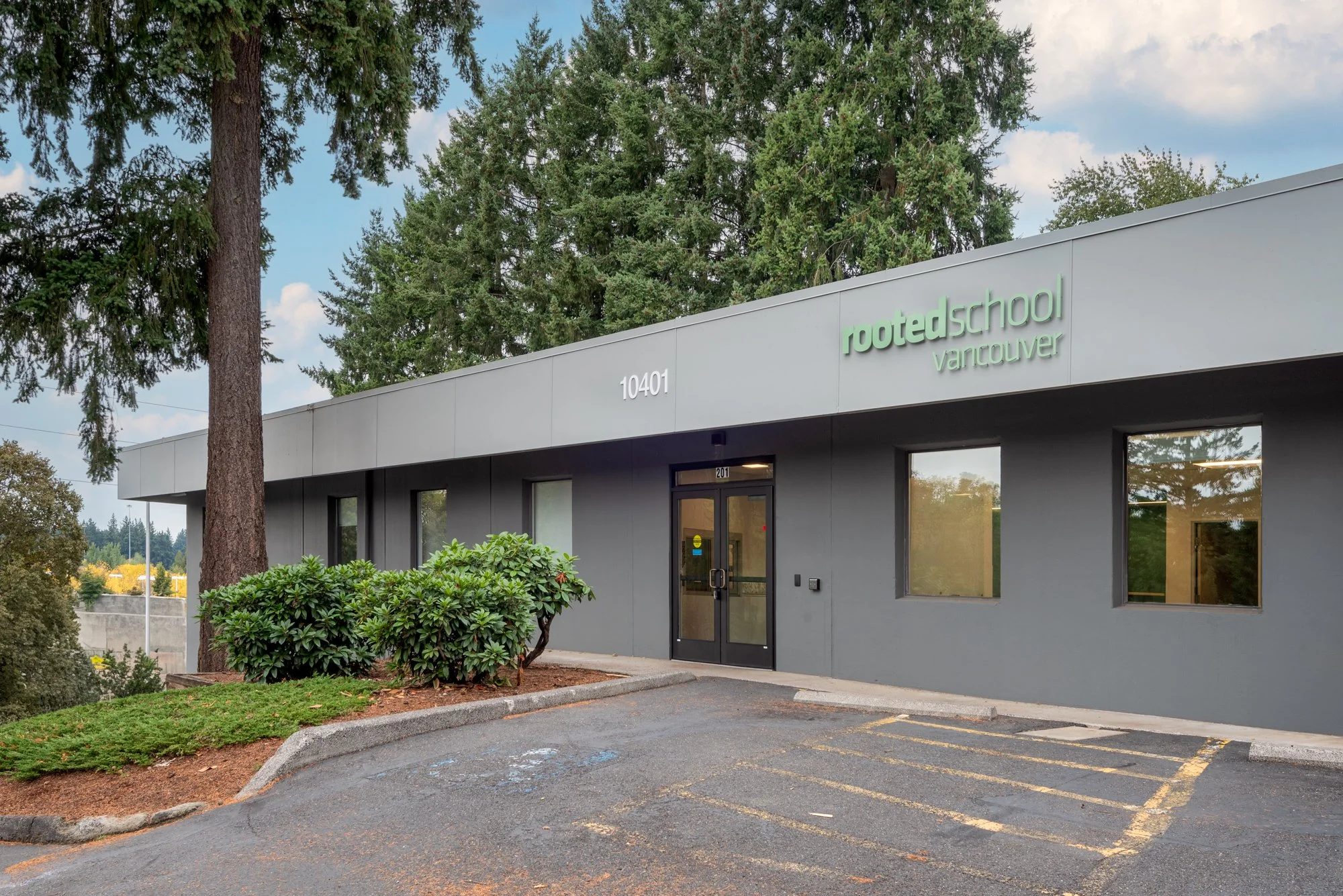 The front of Rooted School Vancouver